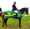 Peter Smyth takes the Horseware/ TRM National GP title at Galway County Show