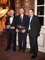 Tommy Wade receives Hall of Fame Award at Showjumpers Ball