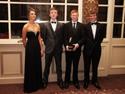 Tommy Wade receives Hall of Fame Award at Showjumpers Ball